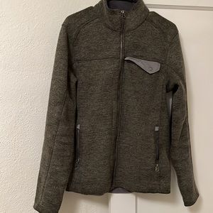 Marmot Mens Green Midweight Poacher Pile Wool Blend Fleece. Size Medium.